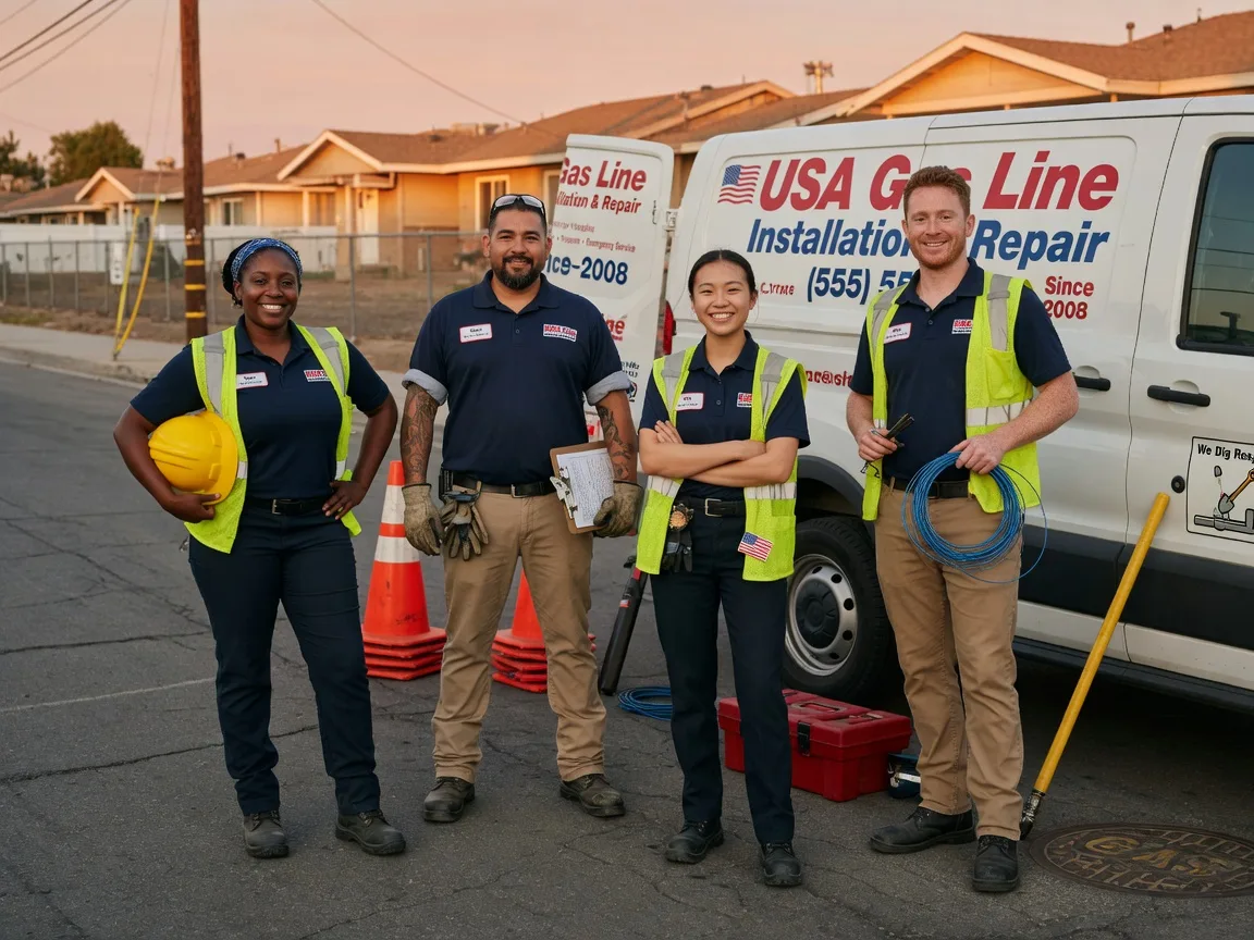 Gas Line Installation company in San Augustine, TX